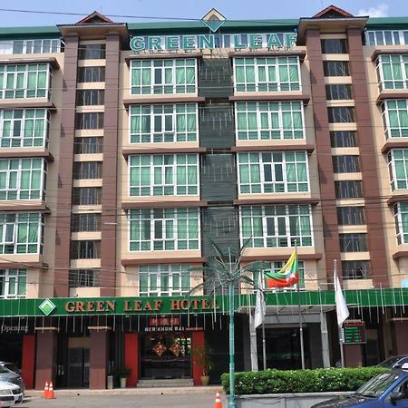 Green Leaf Hotel Yangon Bagian luar foto