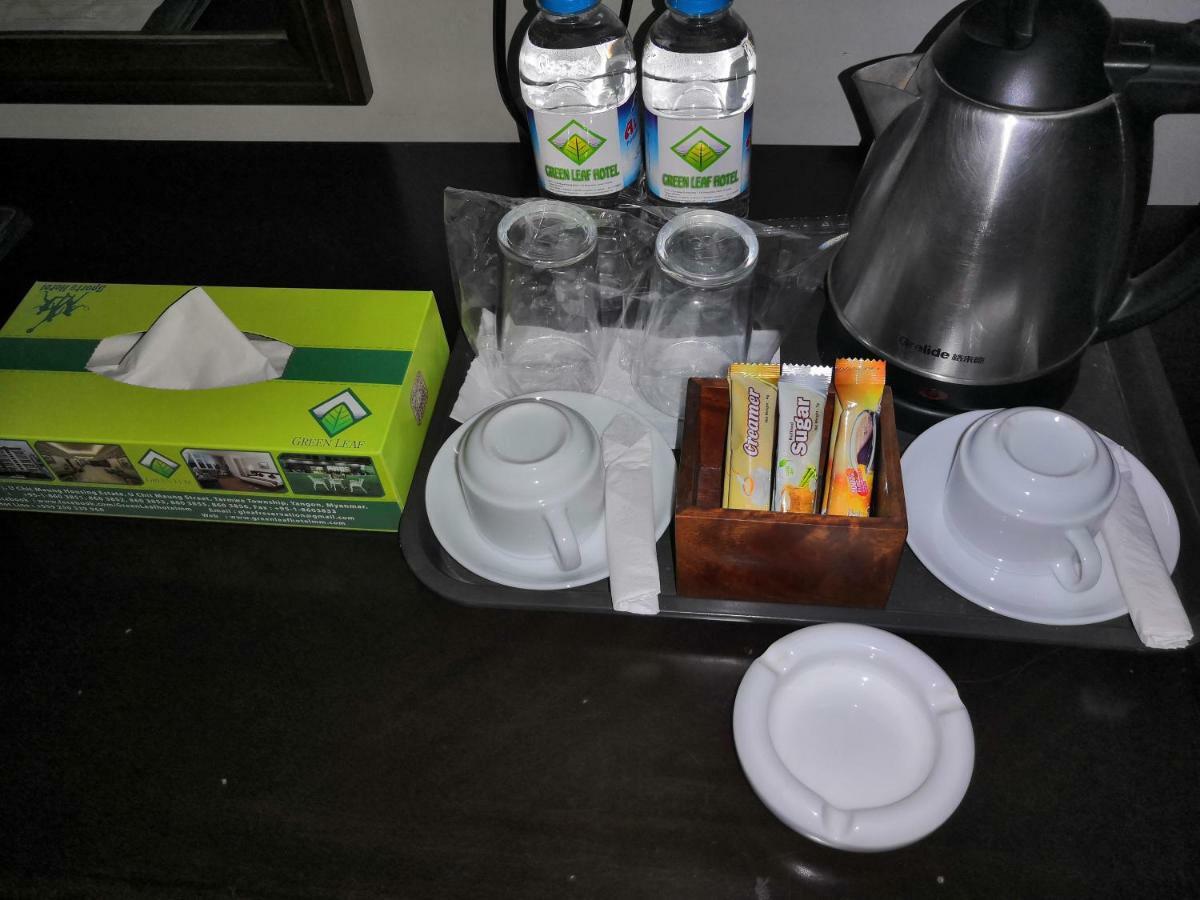 Green Leaf Hotel Yangon Bagian luar foto